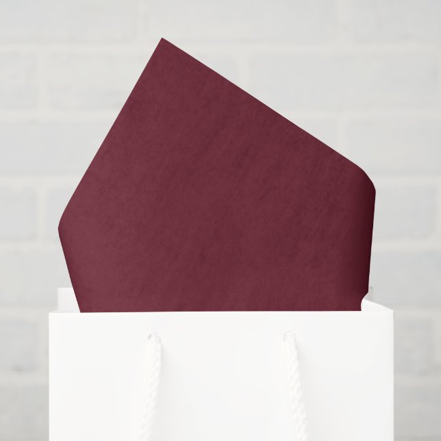 Papier de soie Cranberry profond (Sac cadeau)