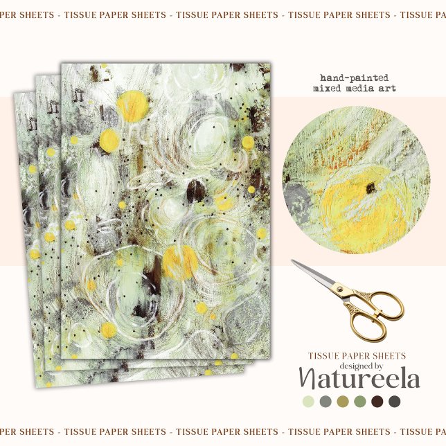 Papier de soie de conception de texture artistique (Créateur téléchargé)