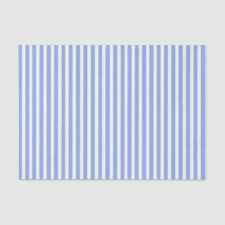 Papier de soie de jardin à rayure verticale bleue