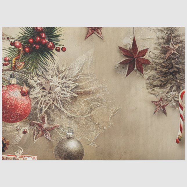 Papier de soie de la série Ole Christmas Design #6 (Recto)