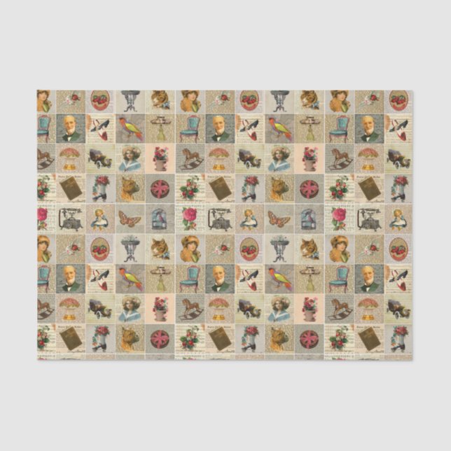 Papier de soie de la soie 10lb ancien (Recto)