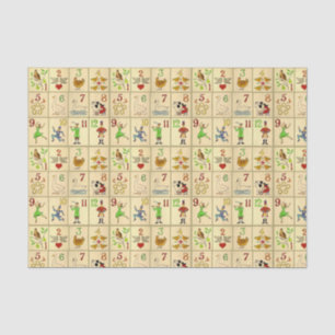 papier de soie de la soie 10lb, blanc DOUZE JOURS