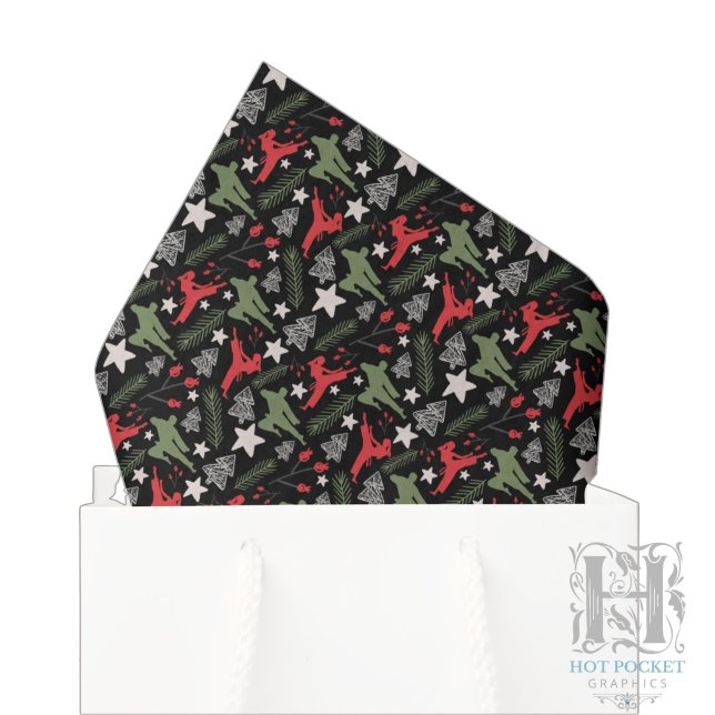 Papier de soie de Noël pour arts martiaux (Créateur téléchargé)