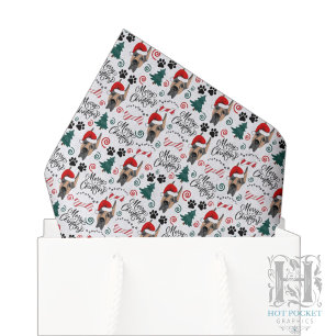 Papier de soie de Noël pour Grand Danois