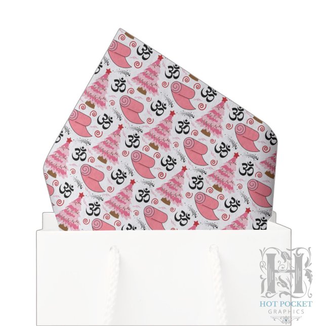 Papier de soie de Noël pour yoga (Créateur téléchargé)