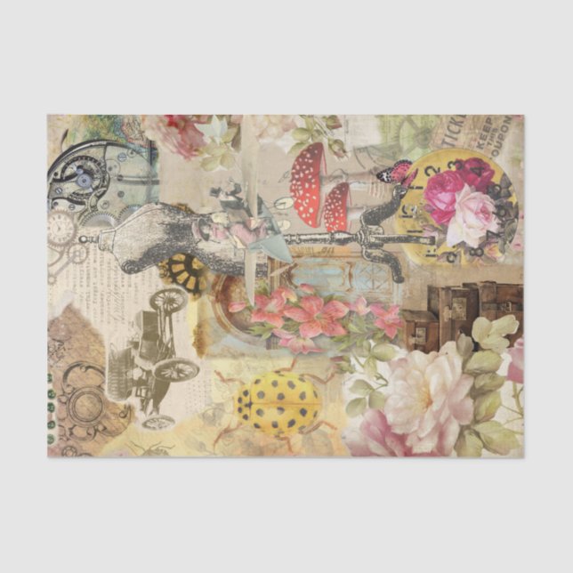 Papier de soie de soie (Recto)