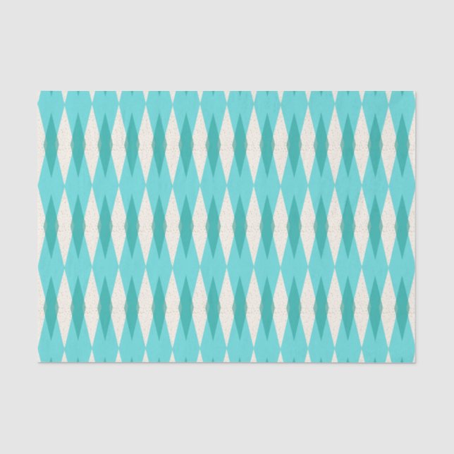 Papier de soie de soie à motifs de losanges (Recto)