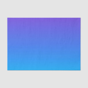 Papier de soie de soie bleu/pourpre d'Ombre 10lb