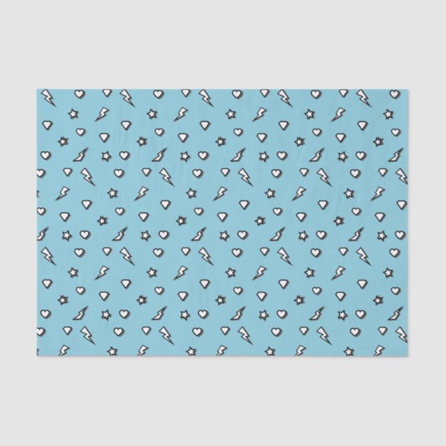 Papier de soie de soie comique de Valentine d'ami (Recto)