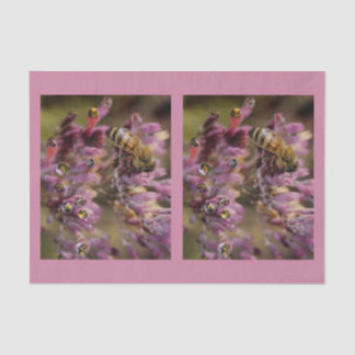 Papier de soie de soie d'abeilles de bulle