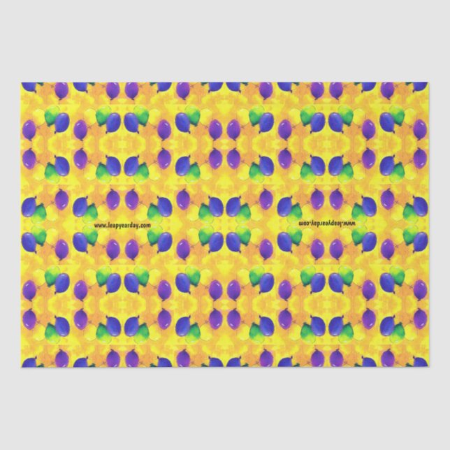 Papier de soie de soie d'année bissextile (Recto)
