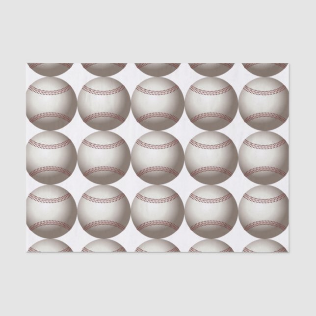 Papier de soie de soie de base-ball (Recto)