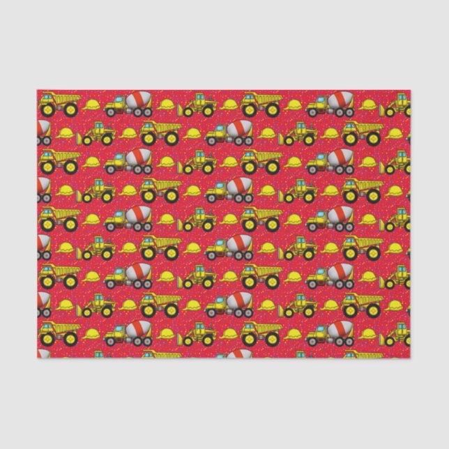 Papier de soie de soie de chantier de construction (Recto)