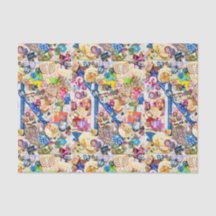 Papier de soie de soie de Chanukah