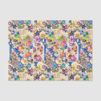 Papier de soie de soie de Chanukah