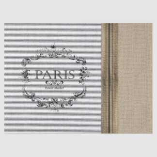 Papier de soie de soie de coutil de Paris de toile