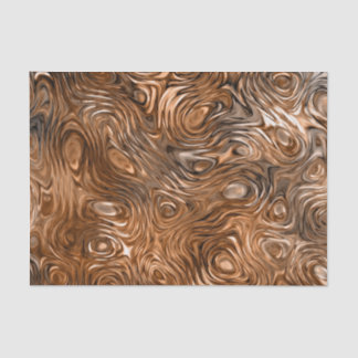 Papier de soie de soie "de cuivre" fondu