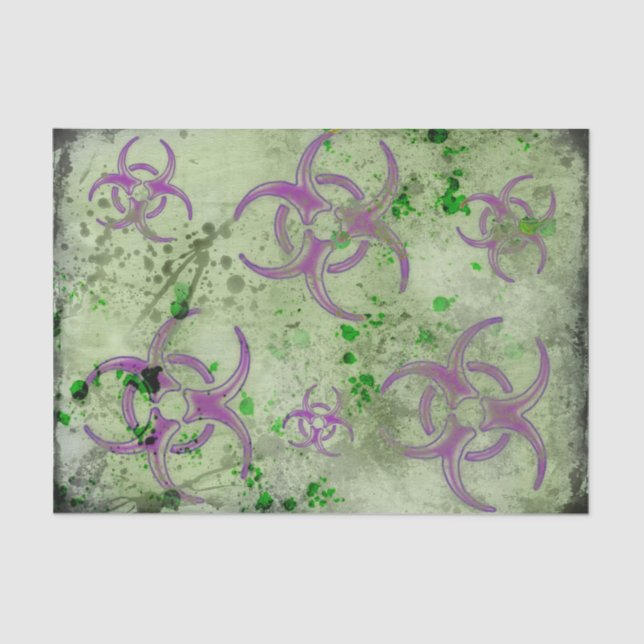 Papier de soie de soie de déchets toxiques (Recto)