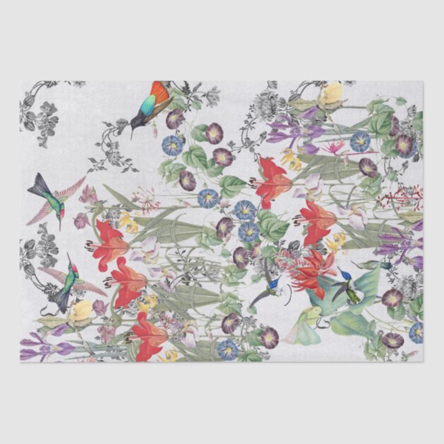 Papier de soie de soie de jardin d'agrément (Recto)