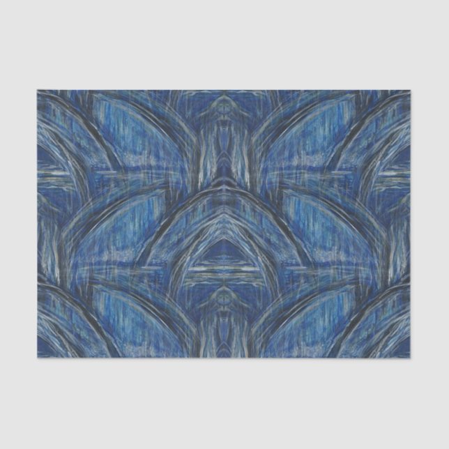 Papier de soie de soie de la manière de l'eau (Recto)
