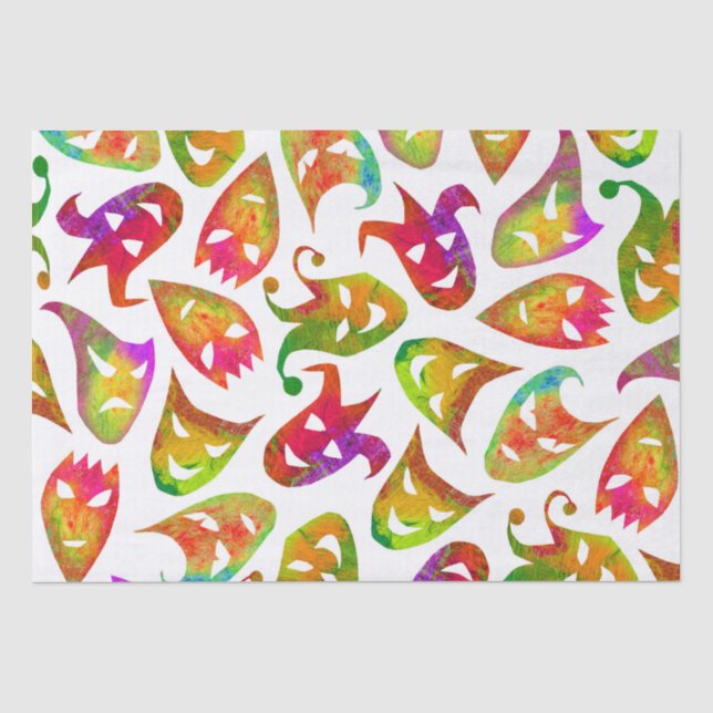 Papier de soie de soie de masques (Recto)