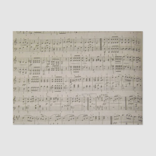 Papier de soie de soie de Menuetto (Recto)