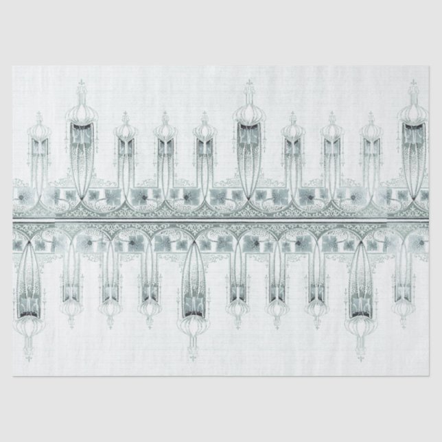 Papier de soie de soie de Nouveau Fleur de Lis (Recto)