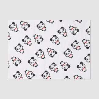 Papier de soie de soie de panda