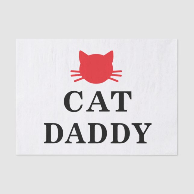 Papier de soie de soie de papa de chat (Recto)