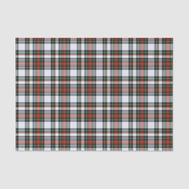 Papier de soie de soie de plaid de tartan de robe (Recto)
