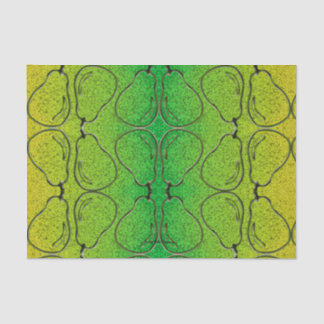 Papier de soie de soie de poire