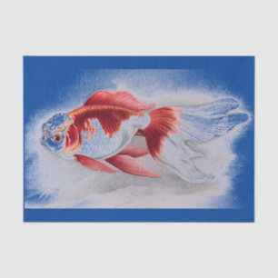 PAPIER DE SOIE DE SOIE DE POISSON ROUGE