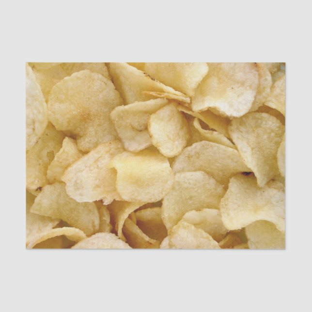 Papier de soie de soie de pommes chips (Recto)