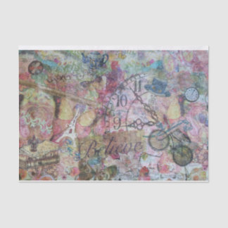 Papier de soie de soie décoratif