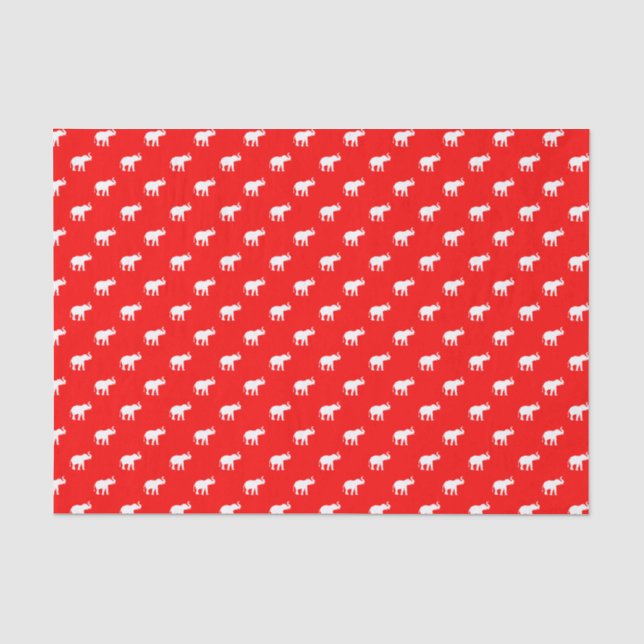 Papier de soie de soie d'objet superflu rouge et (Recto)