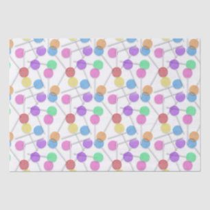 Papier de soie de soie doux de festin de motif de