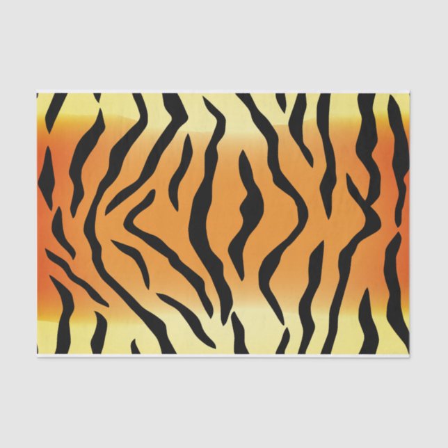 Papier de soie de soie fait sur commande de rayure (Recto)