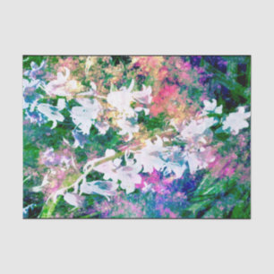 Papier de soie de soie féerique de jardin