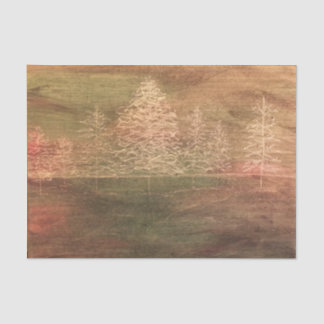 Papier de soie de soie imprimé