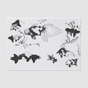 Papier de soie de soie JAPONAIS d'IMPRESSION de
