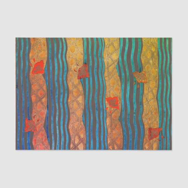 Papier de soie de soie JAPONAIS d'IMPRESSION de (Recto)