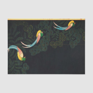 Papier de soie de soie JAPONAIS d'OISEAU