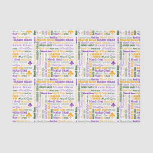 Papier de soie de soie multipolice Tri Coloré par