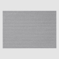 Papier de soie de soie noir et blanc de rayures de