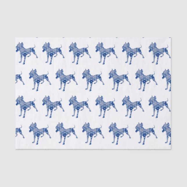 Papier de soie de soie pipe% bleu de no. 1 % de (Recto)