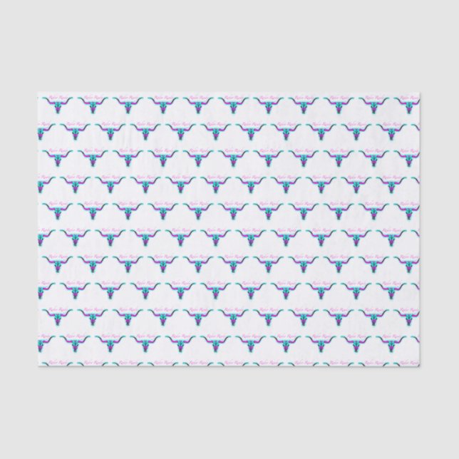 Papier de soie de soie prêt de rodéo (Recto)