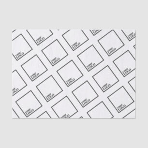 Papier de soie de soie promotionnel fait sur