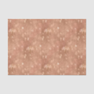 Papier de soie de soie rose d'or