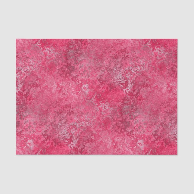 Papier de soie de soie rose rouge (Recto)