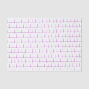 Papier de soie de soie - rythme normal de sinus